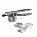 Kitchen Tool Stainless Steel Potato Ricer, Juice Press, Baby Food Mill